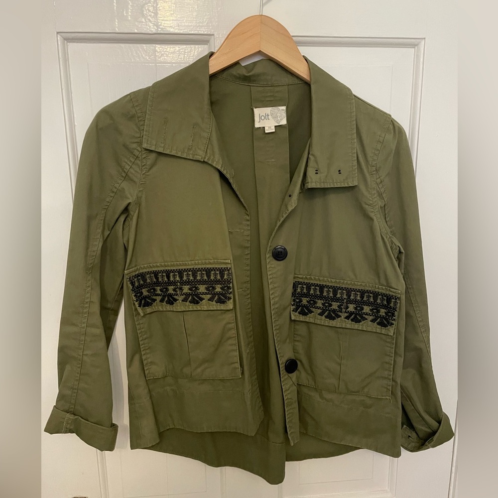 Green jacket!